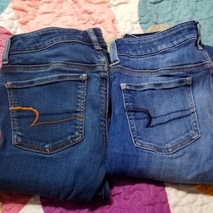 2 PAIR! Sz 4 Jeggins